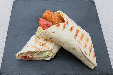 Тортилья с креветками