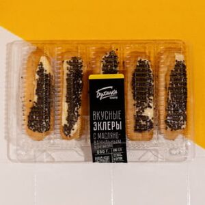 Набор эклеров с масляно-ванильным кремом
