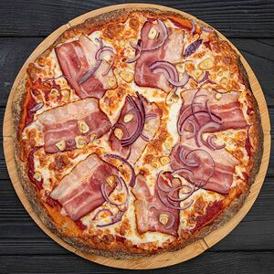 Пицца Сегале на ржаном тесте