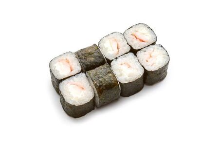 Маки с креветкой и сыром