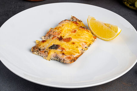 Горбуша под сыром