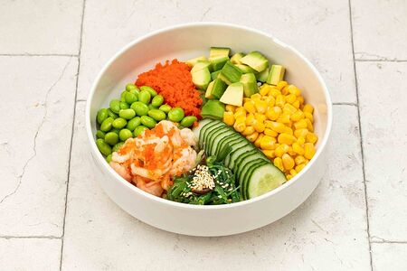 Поке с креветкой