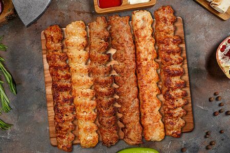 Большое ассорти Люля-кебабов