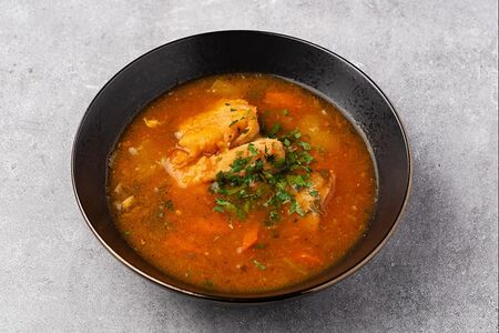 Грузинский рыбный суп с треской