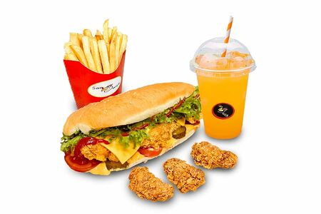 Комбо чикен чест