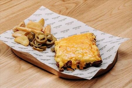 Ребра свиные сырные