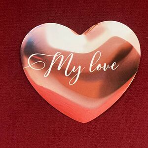 Валентинка My love 