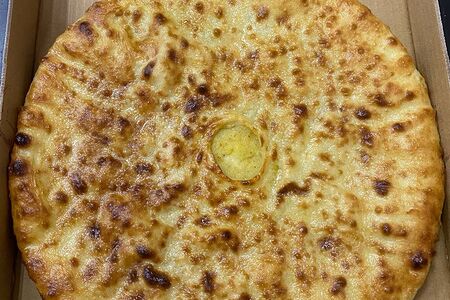 Осетинский пирог с картошкой и жареным луком 