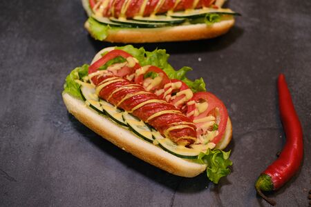 Хот-дог острый 