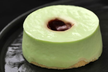 Чизкейк фисташка-малина