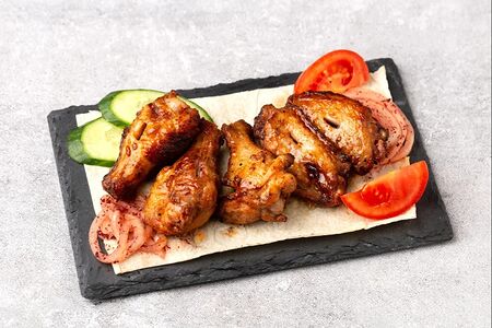 Шашлык из куриных крылышек