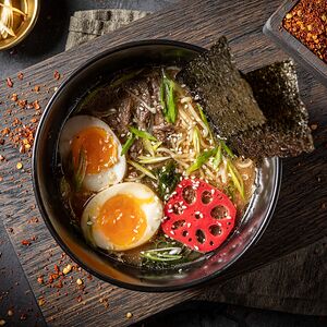 Рамен с говядиной