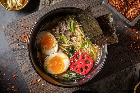 Рамен с говядиной