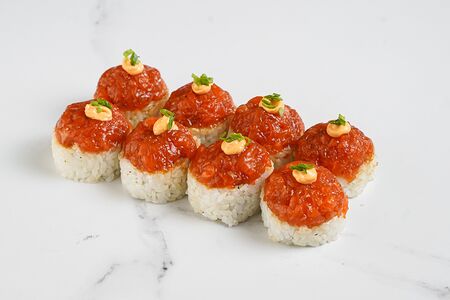 Тартар с лососем