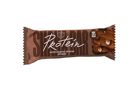 Протеиновый батончик Shaka bar шоколадное печенье и фундук