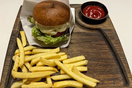 Бургер с курицей