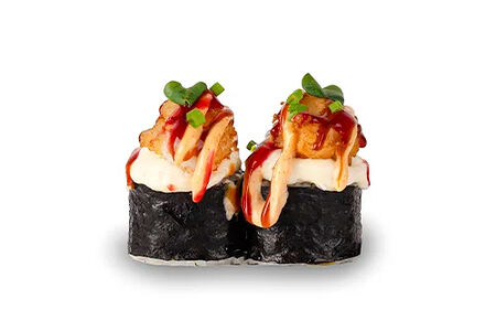 Ролл креветка попкорн