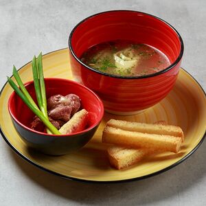 Бульон из домашних потрошков