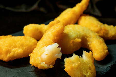 Креветки в кляре