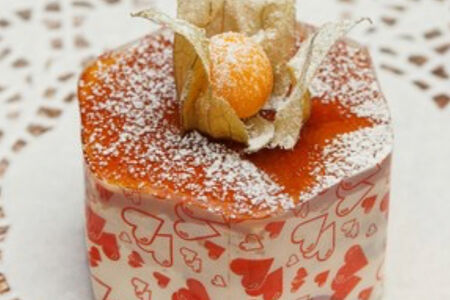 Карамельное пироженое