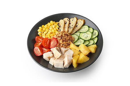 Поке с курицей