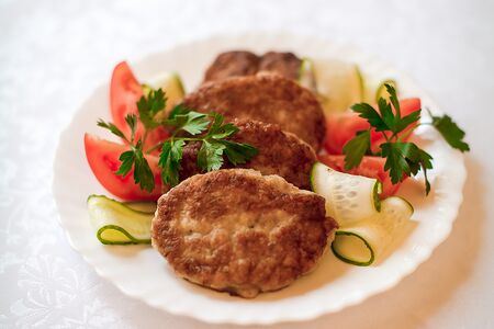 Котлеты пожарские куриные без гарнира