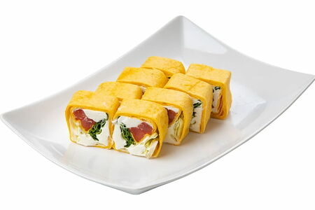 Тортилья с копченым кижучем