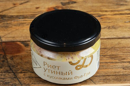 Риет утиный с кусочками фуа-гра