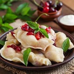 Вареники с вишней 250гр