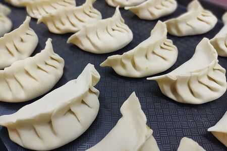 Гёдзе с креветкой 