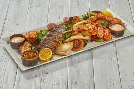 Горячее рыбное ассорти