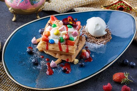 Вафли бельгийские 