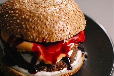 Бургер Мега мясной