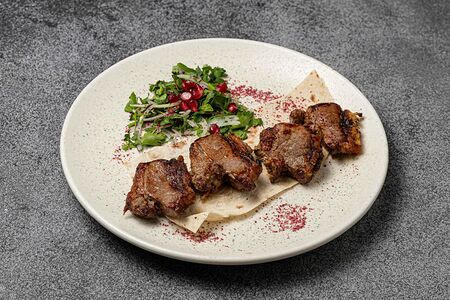 Шашлык из бараньей мякоти