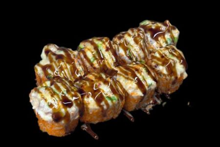 Запеченный тартар Тобико