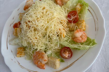 Цезарь с креветками