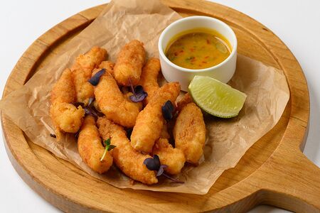 Хрустящие креветки