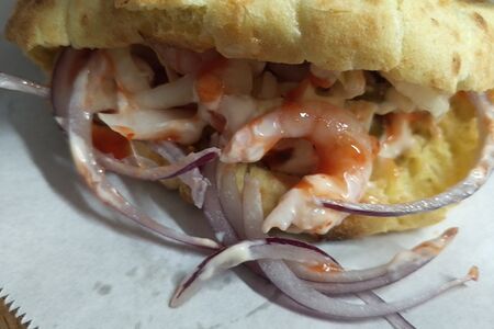 Кармашек с креветкой