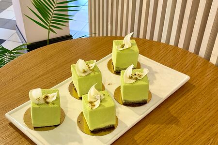 Мусс Вишня-фисташка