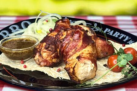 Куриное филе в беконе