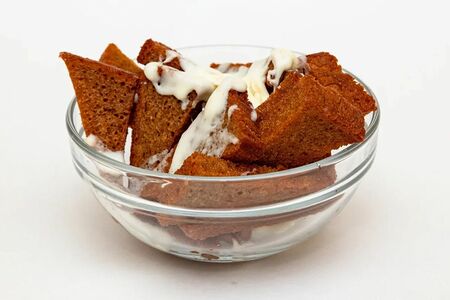 Гренки с чесноком