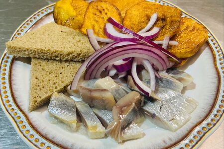 Сельдь с картофелем 