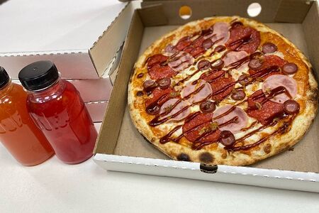 Комбо №3 (3 пиццы и напитки) 