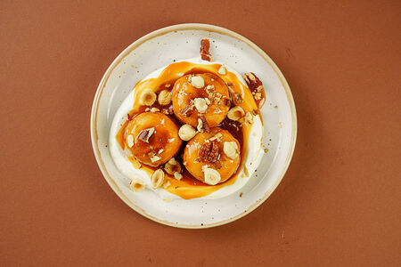 Сырники с солёной карамелью х