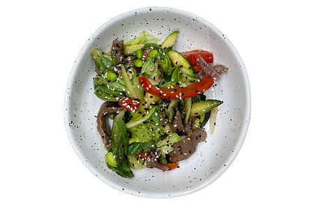 Салат с говядиной