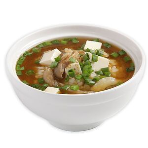 Мисо-суп с лососем