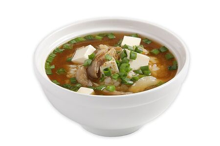 Мисо-суп с лососем