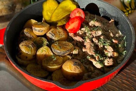 Дичь по-строгановски