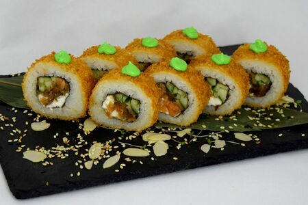 Сяке терияке темпура