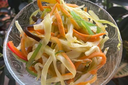 Хияши с овощами